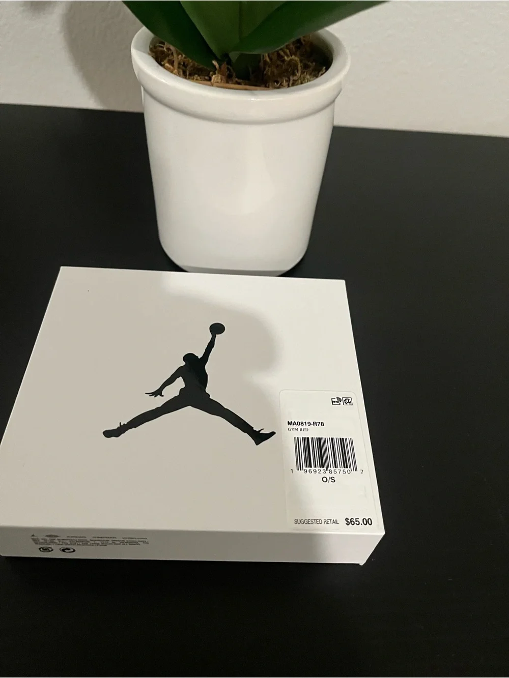 Jordan White and Black Box with Jumpman Logo.Brand New!!